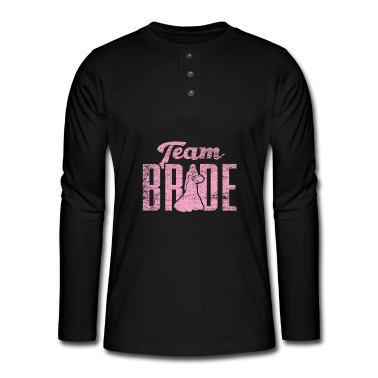 Hochzeit Langarmshirt - Junggesellenabschied Team Braut