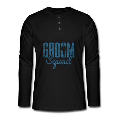 Hochzeit Langarmshirt - Bräutigam Team Junggesellenabschied