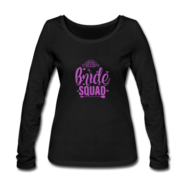Hochzeit Langarmshirt - Braut Squad 1