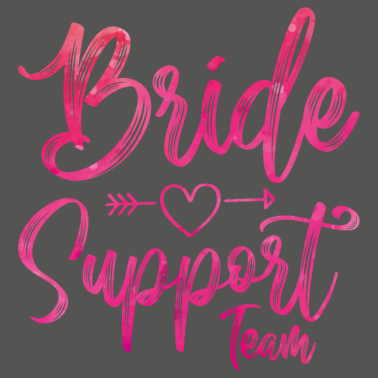 Motiv Braut Support Herz Team