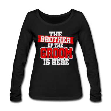 Hochzeit Langarmshirt - Bruder des Bräutigam Hochzeit Heiraten Geschenk