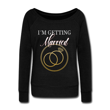 Hochzeit Langarmshirt - Ich werde heiraten weiss