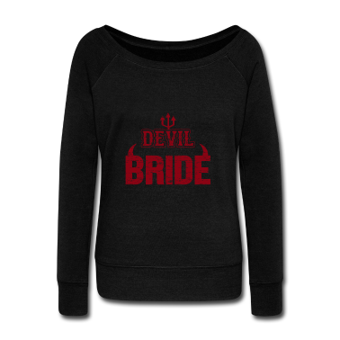 Hochzeit Langarmshirt - Teufels Braut Junggesellinenabschied