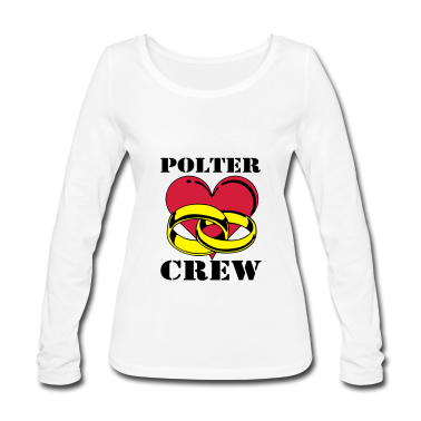 Hochzeit Langarmshirt - Polter Crew/+