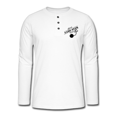 Hochzeit Langarmshirt - JGA Game Over ...+