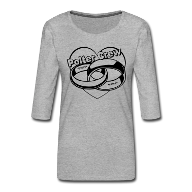 Hochzeit Langarmshirt - Polter Crew.../+