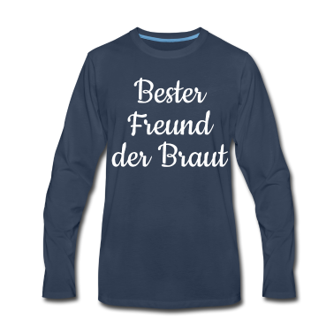 Hochzeit Langarmshirt - Bester Freund der Braut - Geschenk für Trauzeugen