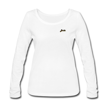 Hochzeit Langarmshirt - Braut Schriftzug retro