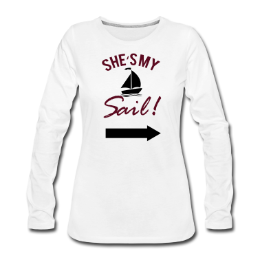 Hochzeit Langarmshirt - Valentinstag Liebe Sail