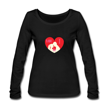 Hochzeit Langarmshirt - You and I hochzeit heiraten verliebt liebe herz