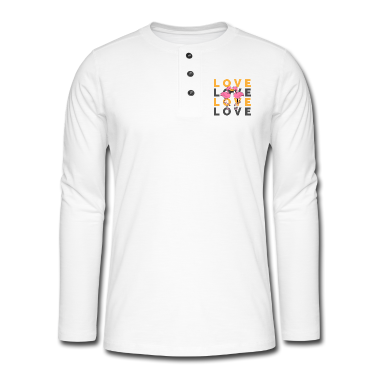 Hochzeit Langarmshirt - Flamingo In Love - Geschenkidee