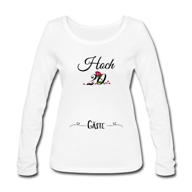 Hochzeit Langarmshirt - Gästebuch Paarmotiv für die Hochzeit