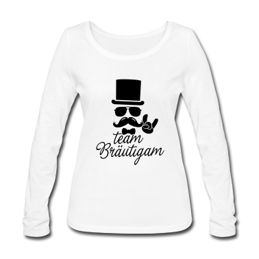 Hochzeit Langarmshirt - team Groom Bräutigam Polterabend Hochzeit stag do