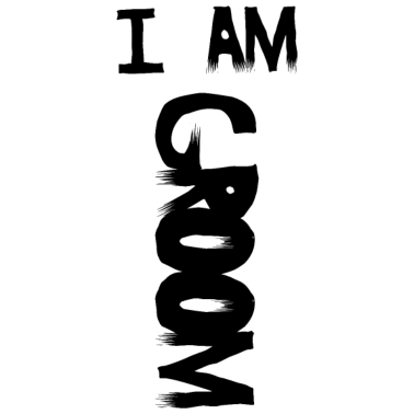Motiv I Am Groom. Ich bin Bräutigam
