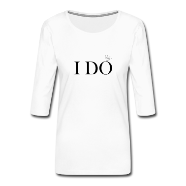 Hochzeit Langarmshirt - I-do