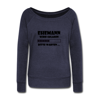 Hochzeit Langarmshirt - ehemann wird geladen
