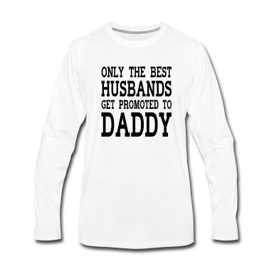 Hochzeit Langarmshirt - Nur der beste Ehemann kann Vater werden