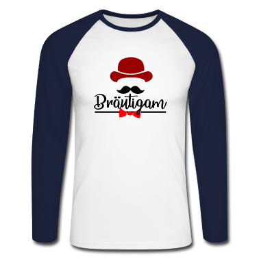 Hochzeit Langarmshirt - Bräutigam Hochzeit Braut Geschenk
