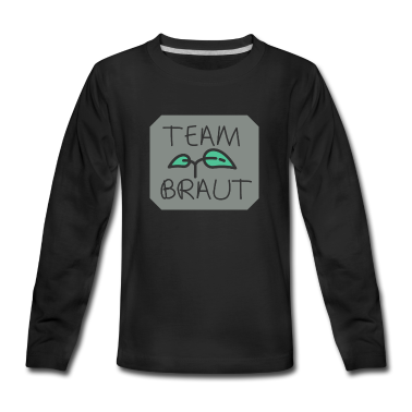 Hochzeit Langarmshirt - Team Braut Hochzeit Geschenk
