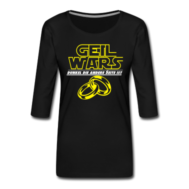 Hochzeit Langarmshirt - JGA geil wars dunkel die andere ...+