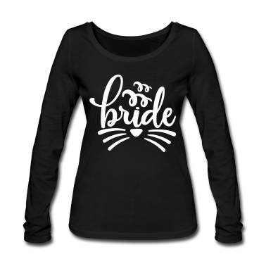 Hochzeit Langarmshirt - Braut Hochzeitsgesellschaft Geschenk
