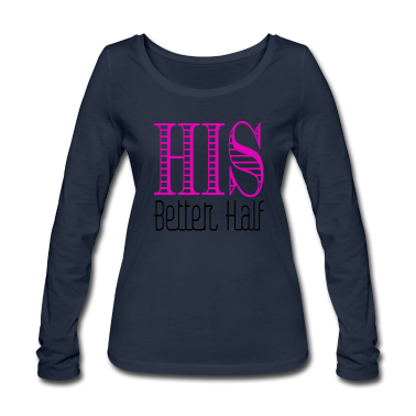 Hochzeit Langarmshirt - Seine bessere Hälfte - Partner Motiv Geschenk Ehe