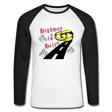 Hochzeit Langarmshirt - JGA Highway to hell /+