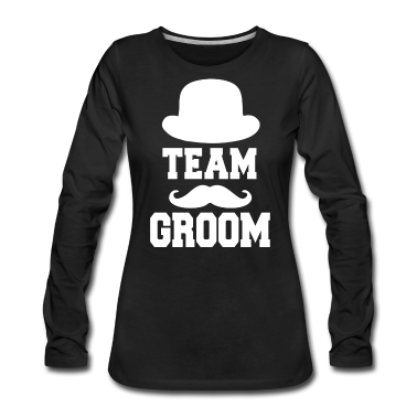 Hochzeit Langarmshirt - Team Groom - Junggesellenabschied