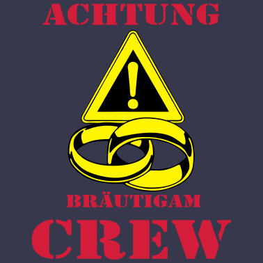 Motiv Bräutigam Crew Farbe