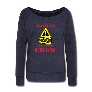 Hochzeit Langarmshirt - Bräutigam Crew Farbe