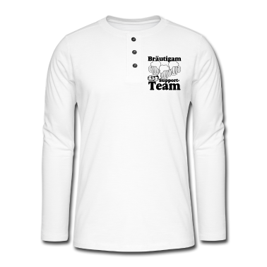 Hochzeit Langarmshirt - JGA - Bräutigam Support Team ..+