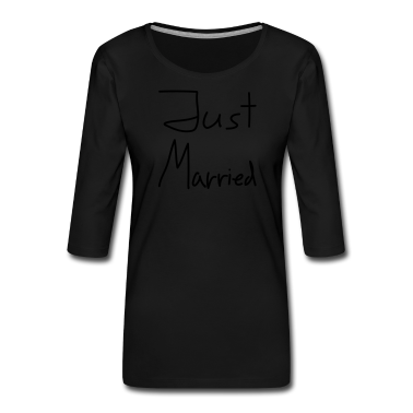 Hochzeit Langarmshirt - Just Married - Frisch verheiratet