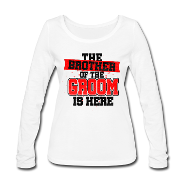 Hochzeit Langarmshirt - Bruder des Bräutigam Hochzeit Heiraten Heirat