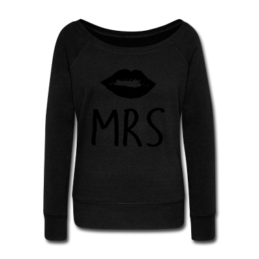 Hochzeit Langarmshirt - mrs kiss Mr. and Mrs. married Hochzeit Feier