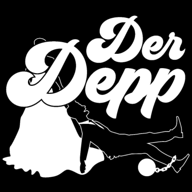 Motiv DEPP BRÄUTIGAM HOCHZEIT JGA JUNGGESELLE