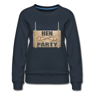 Hochzeit Pullover - Hen Party rustikale Hochzeitsfeier Zeichen