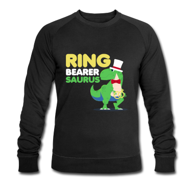 Hochzeit Pullover - Jungen Ringträger Dinosaurier Rex Hochzeitsfeier