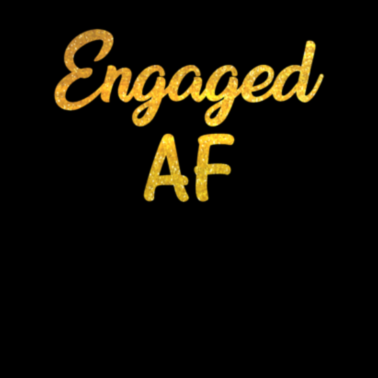 Motiv Verlobte AF Braut Dusche Hochzeitsfeier Verlobung