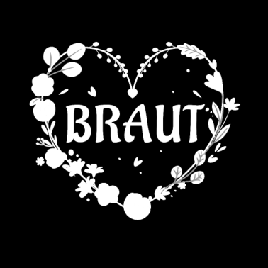 Motiv Braut Herz Blumen Hochzeit JGA
