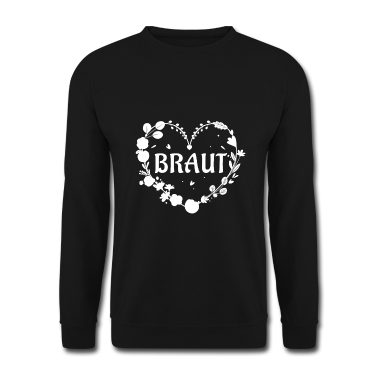 Hochzeit Pullover - Braut Herz Blumen Hochzeit JGA