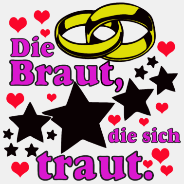 Motiv Die Braut die sich ../+