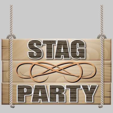 Motiv Rustikales Zeichen der Hirsch-Partei