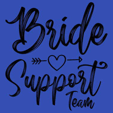 Motiv Braut Support Herz Team