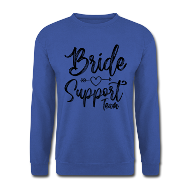 Hochzeit Pullover - Braut Support Herz Team