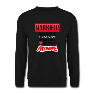 Hochzeit Pullover - Verheiratet! Lustiger Spruch für Ehepaare Geschenk