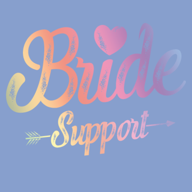 Motiv Braut Support Team Herz