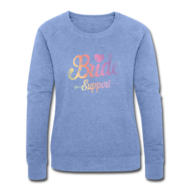 Hochzeit Pullover - Braut Support Team Herz