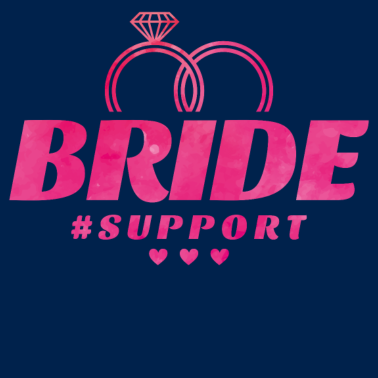 Motiv Braut Support Herz Team