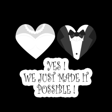 Motiv Braut Bräutigam Hochzeit heiraten Geschenk Antrag