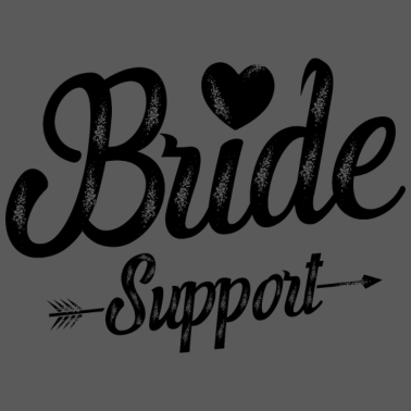 Motiv Braut Support Herz Team Junggesellinnen